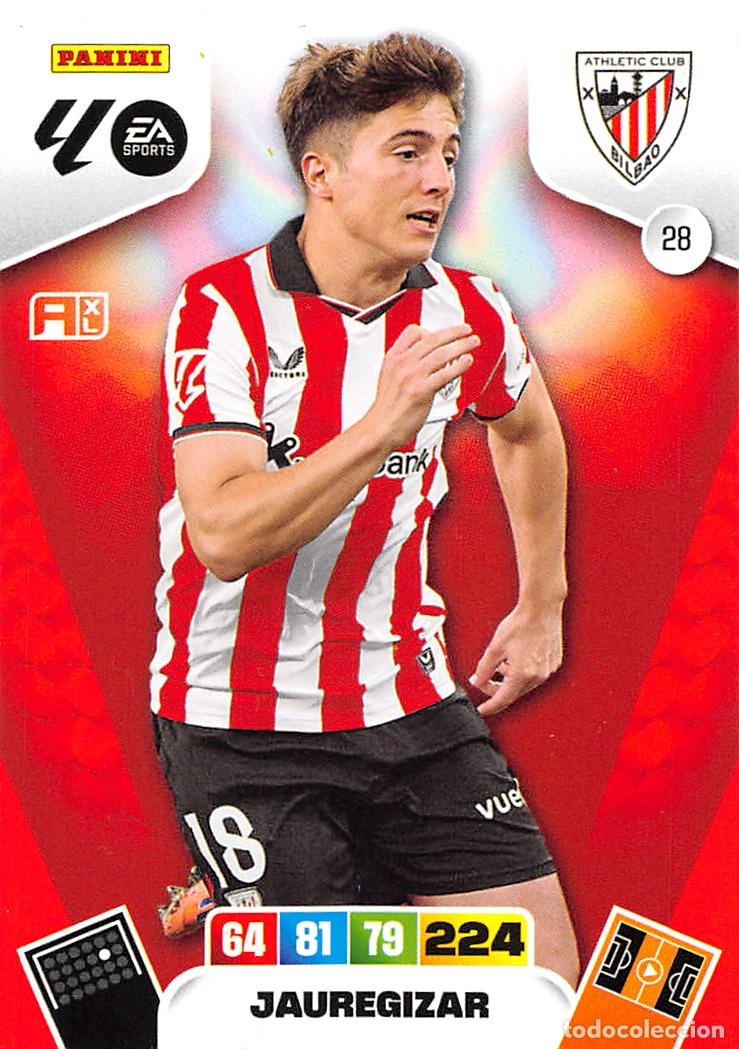 Cromos de F&uacute;tbol: PANINI ADRENALYN 25/26 2025/2026 #28 JAUREGIZAR (ATHLETIC CLUB)
