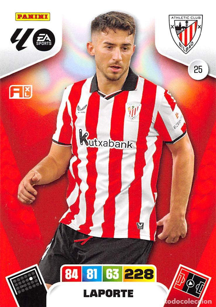 Cromos de F&uacute;tbol: PANINI ADRENALYN 25/26 2025/2026 #25 LAPORTE (ATHLETIC CLUB)