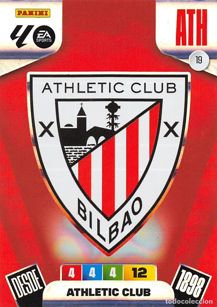Cromos de F&uacute;tbol: PANINI ADRENALYN 25/26 2025/2026 #19 ESCUDO (ATHLETIC CLUB)