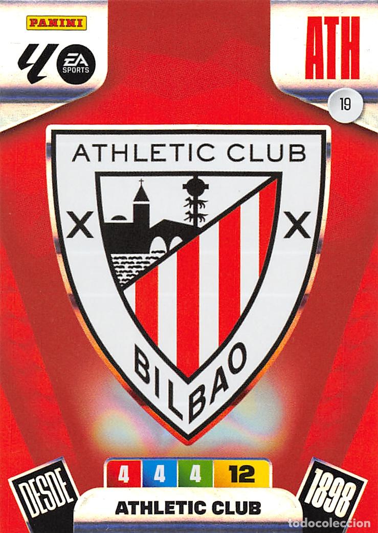 Cromos de F&uacute;tbol: PANINI ADRENALYN 25/26 2025/2026 #19 ESCUDO (ATHLETIC CLUB)