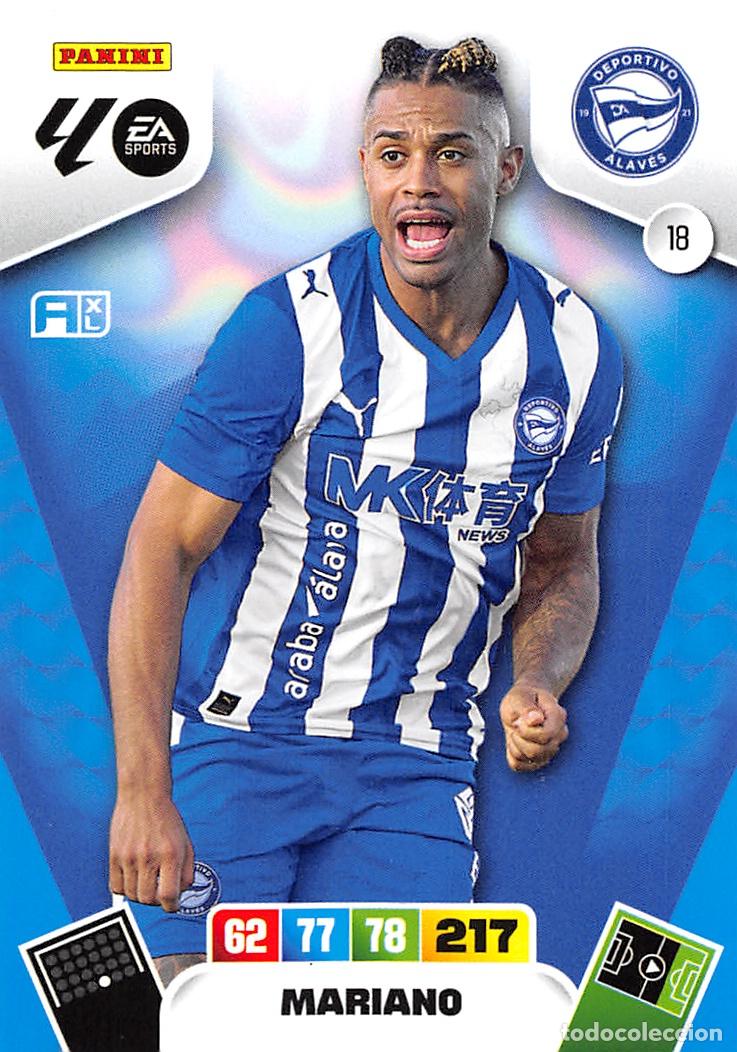 Cromos de F&uacute;tbol: PANINI ADRENALYN 25/26 2025/2026 #18 MARIANO (DEPORTIVO ALAVES)