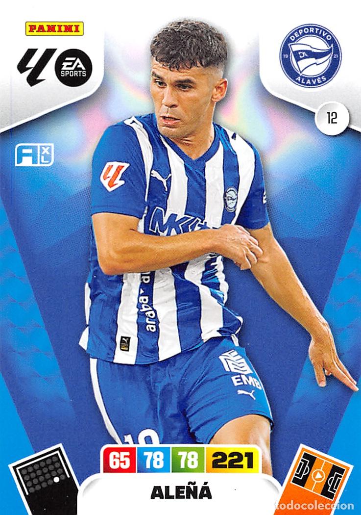 Cromos de F&uacute;tbol: PANINI ADRENALYN 25/26 2025/2026 #12 ALE&Ntilde;A (DEPORTIVO ALAVES)