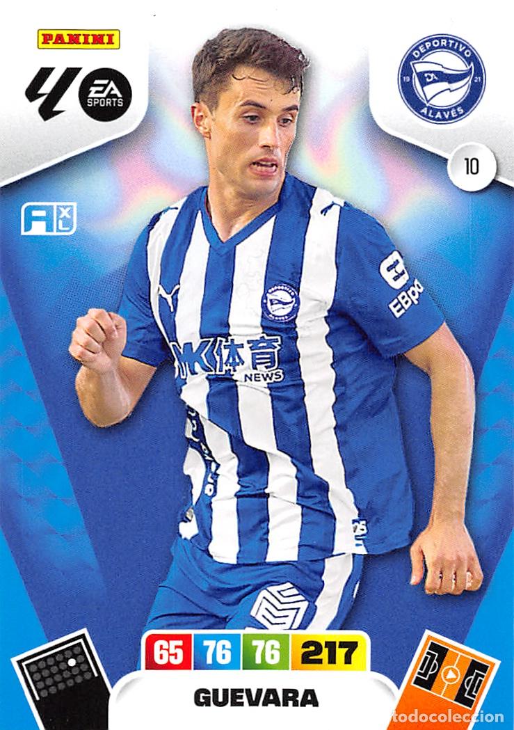 Cromos de F&uacute;tbol: PANINI ADRENALYN 25/26 2025/2026 #10 GUEVARA (DEPORTIVO ALAVES)