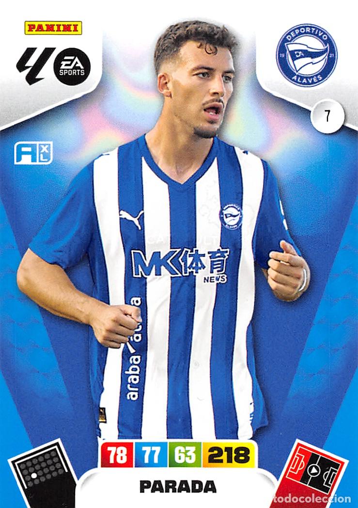 Cromos de F&uacute;tbol: PANINI ADRENALYN 25/26 2025/2026 #7 PARADA (DEPORTIVO ALAVES)