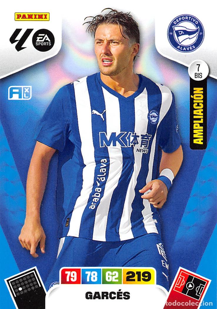 Cromos de F&uacute;tbol: PANINI ADRENALYN 25/26 2025/2026 #7 BIS GARCES (DEPORTIVO ALAVES)