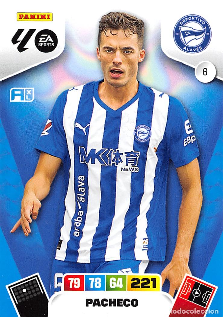 Cromos de F&uacute;tbol: PANINI ADRENALYN 25/26 2025/2026 #6 PACHECO (DEPORTIVO ALAVES)