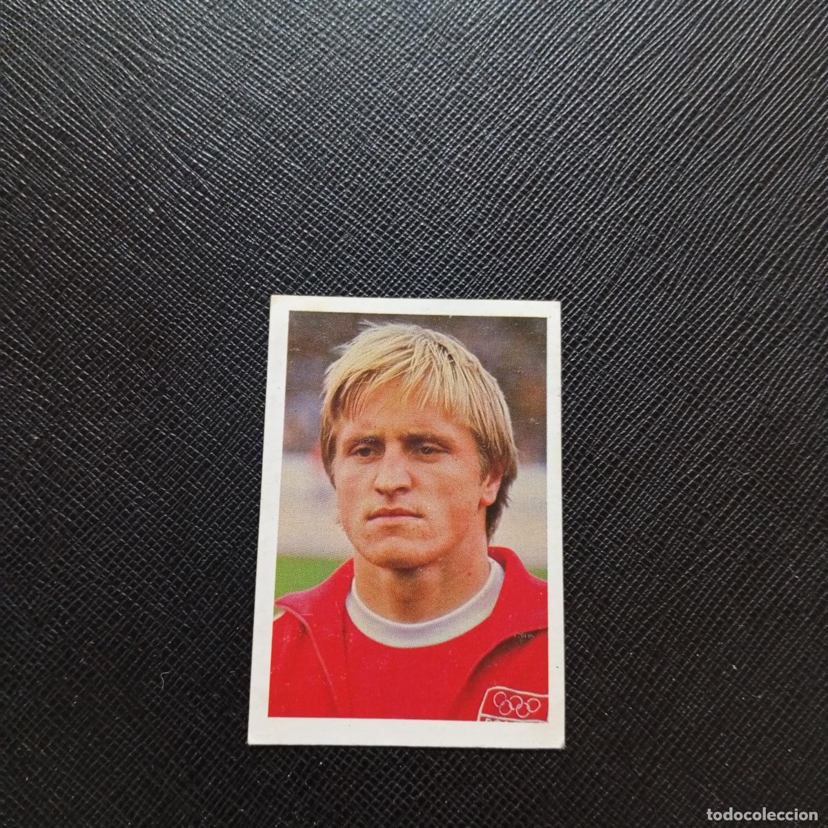 Cromos de F&uacute;tbol: 255 JAN JALOCHA POLONIA FHER ESPA&Ntilde;A MUNDIAL 1982 CROMO FUTBOL 82 - DESPEGADO - A108 PG19