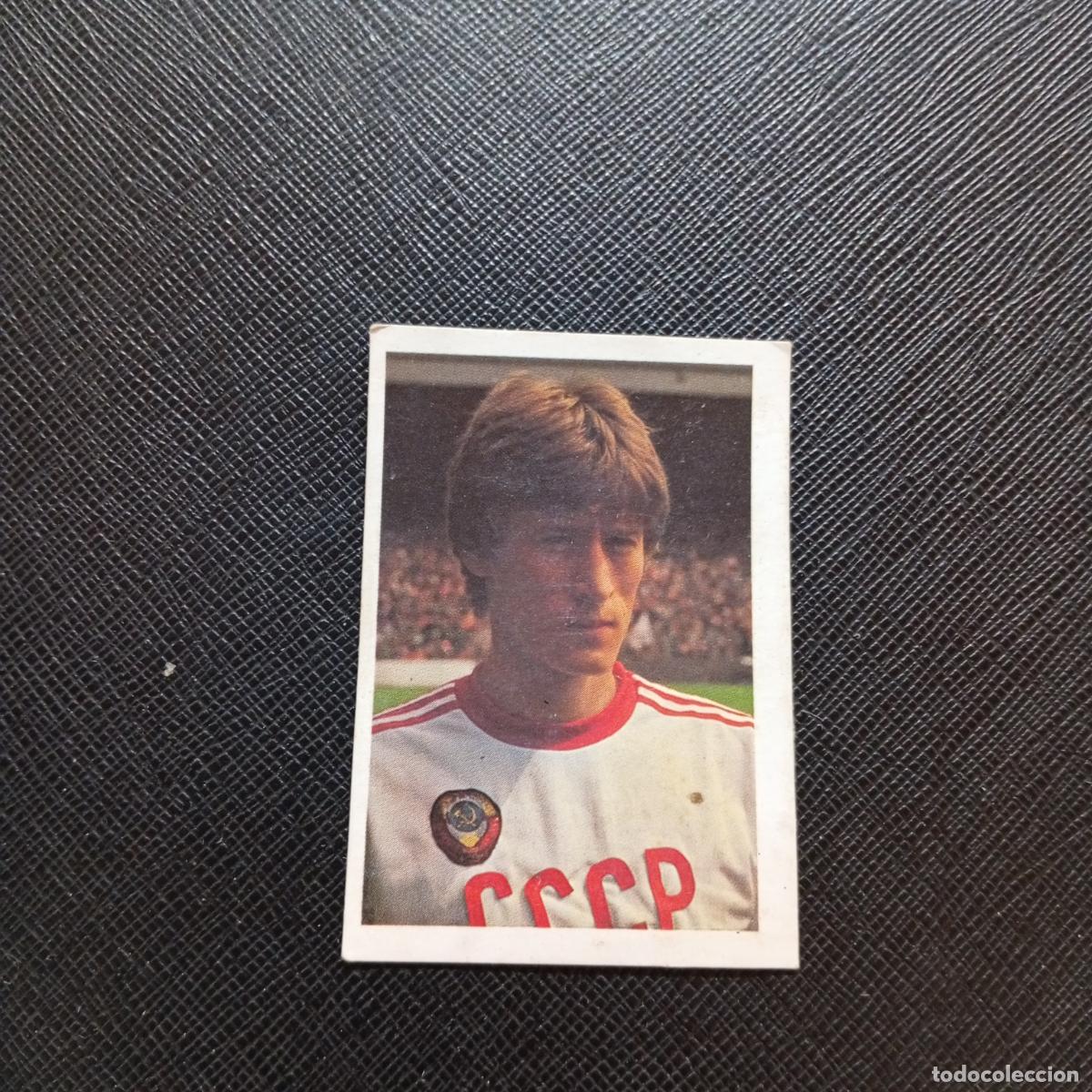 Cromos de F&uacute;tbol: 266 BALTACHA URSS FHER ESPA&Ntilde;A MUNDIAL 1982 CROMO FUTBOL 82 - DESPEGADO - A108 PG28