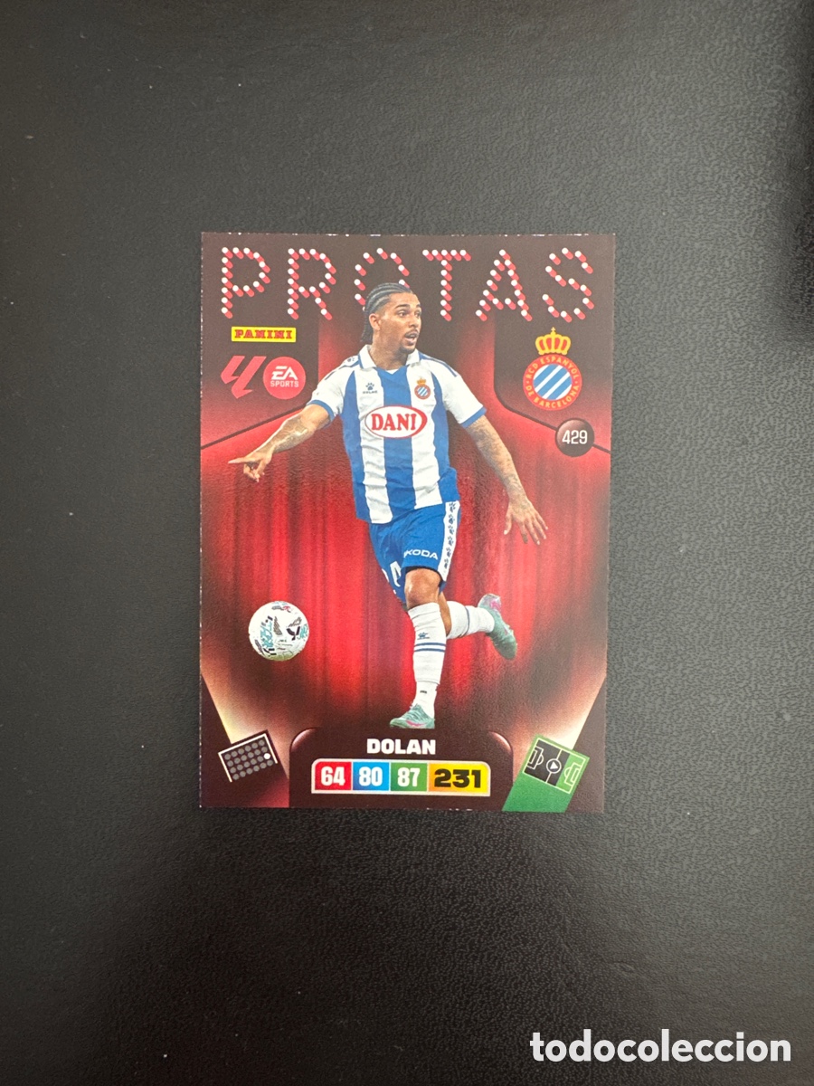 Cromos de F&uacute;tbol: DOLAN PROTAS NUMERO 429 ADRENALYN 2025 2026