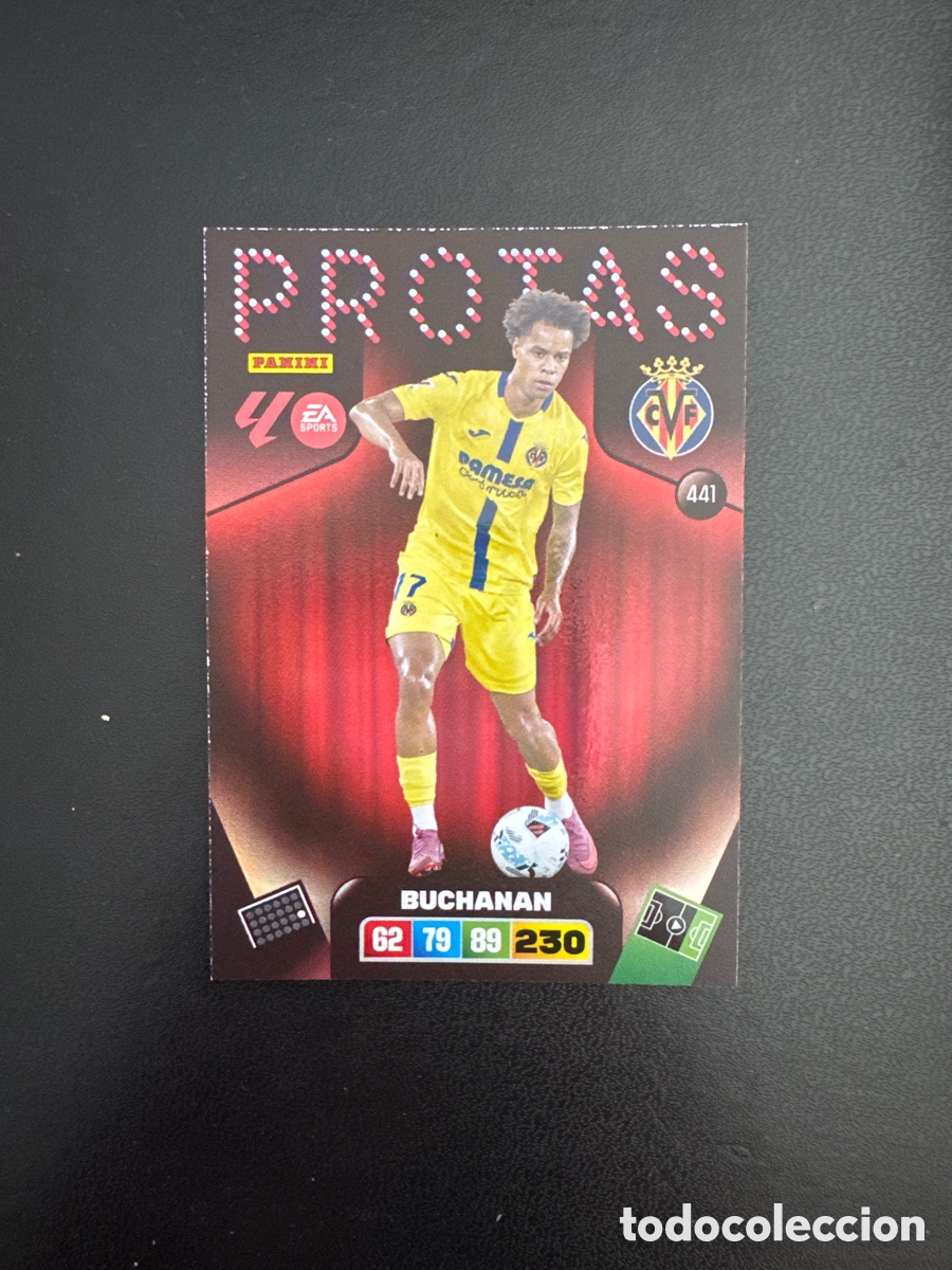 Cromos de F&uacute;tbol: BUCHANAN PROTAS NUMERO 441 ADRENALYN 2025 2026