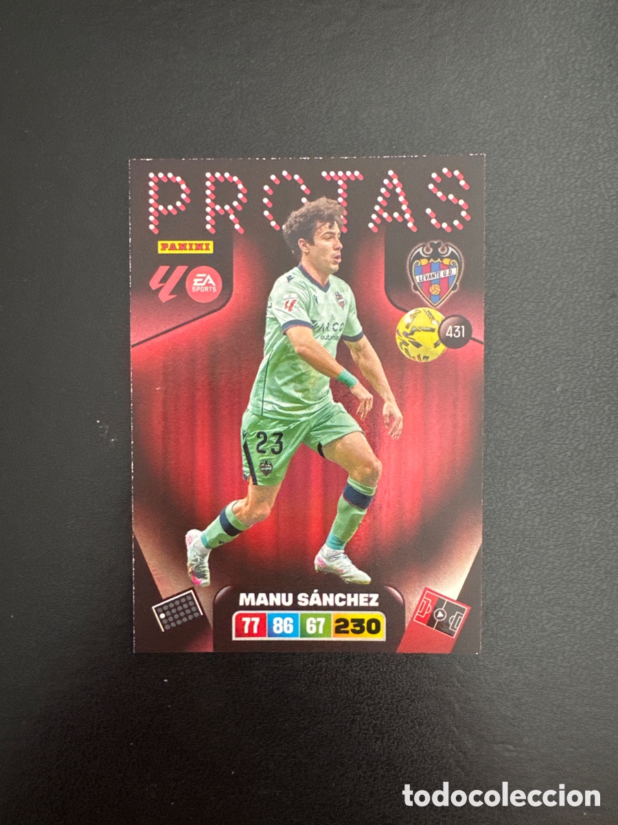 Cromos de F&uacute;tbol: CARLOS &Aacute;LVAREZ PROTAS NUMERO 431 ADRENALYN 2025 2026
