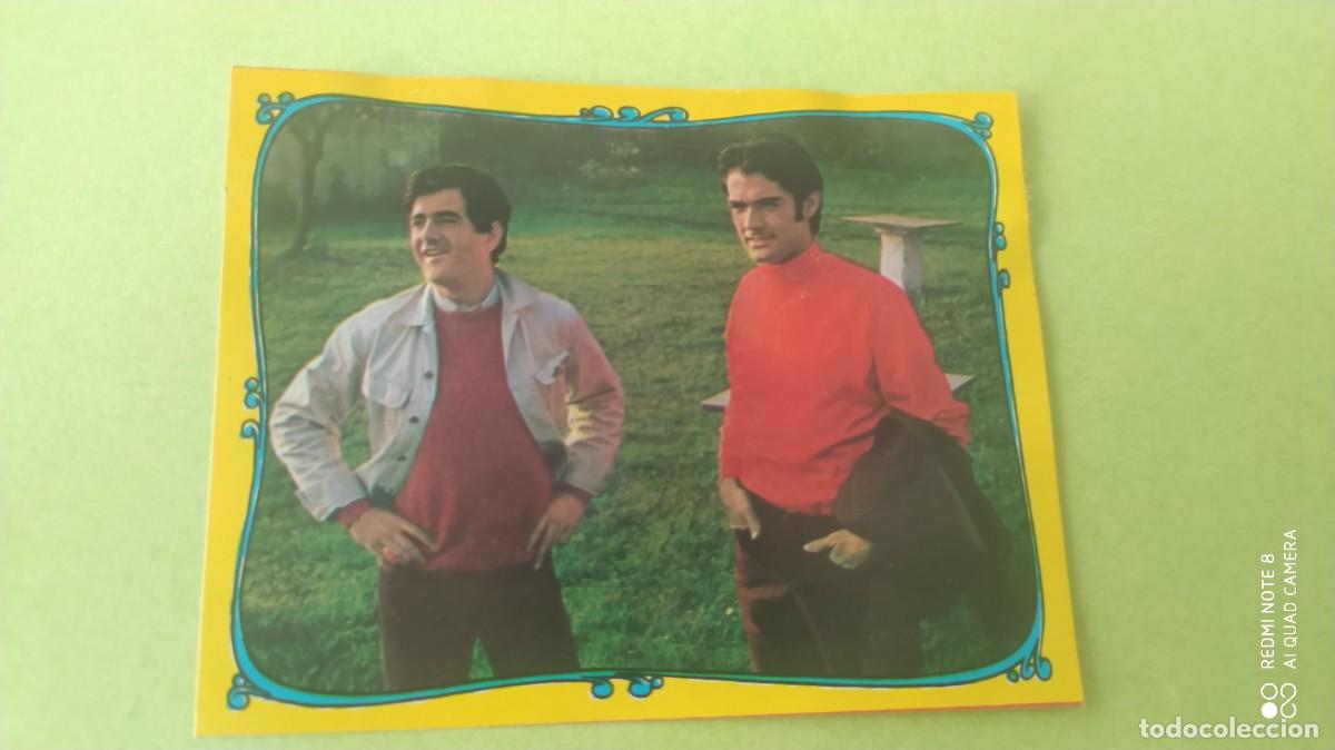 Cromos de F&uacute;tbol: FAMOSOS DEL DISCO 82 MANOLO Y RAMON EDICIONES ESTE DESPEGADO - H1