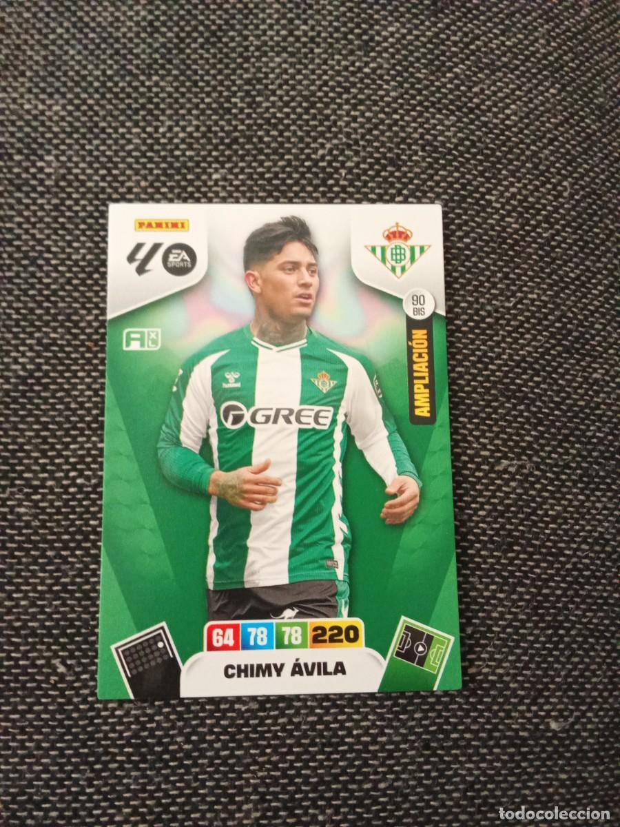 Cromos de F&uacute;tbol: 90 bis chimy &Aacute;vila Betis ampliaci&oacute;n ADRENALYN 2025-26