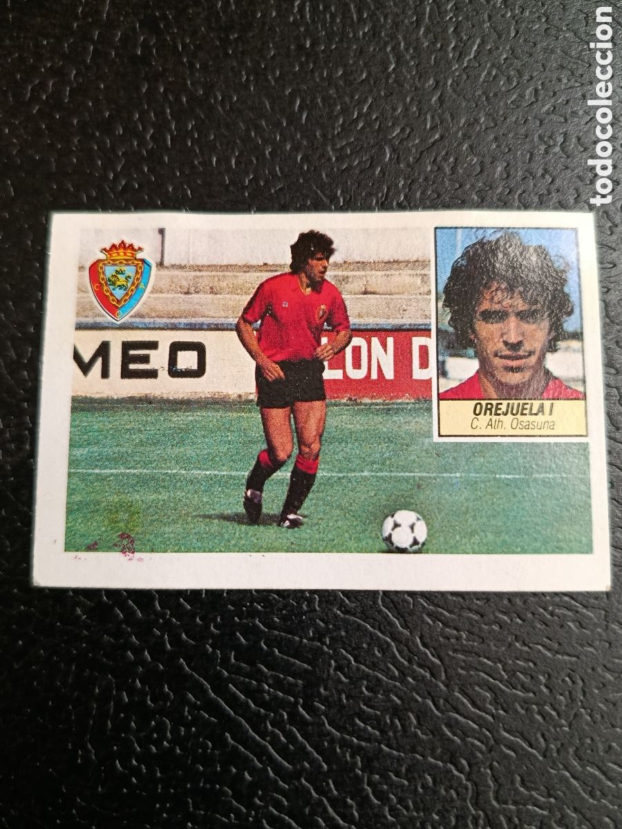 Cromos de F&uacute;tbol: ESTE 84 85 FICHAJE N&ordm; 10 BIS OREJUELA I OSASUNA D 1984 1985