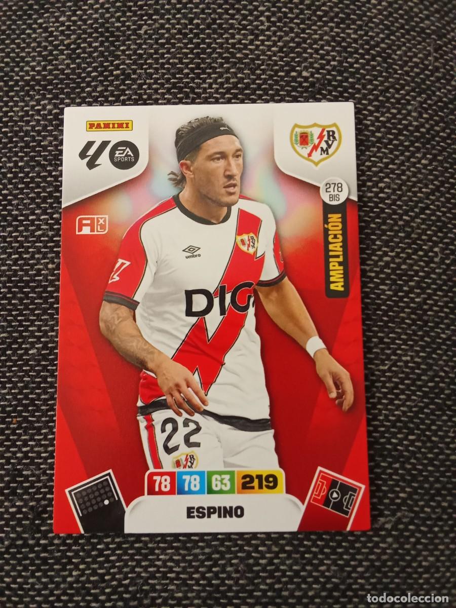 Football Stickers: 278 bis espino rayo vallecano ampliaci&oacute;n Adrenalyn 2025-26