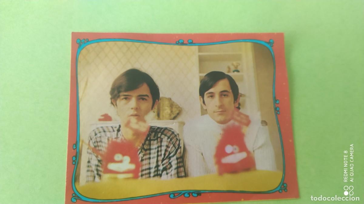 Cromos de Futebol: FAMOSOS DEL DISCO 25 JUAN Y JUNIOR EDICIONES ESTE DESPEGADO - H1