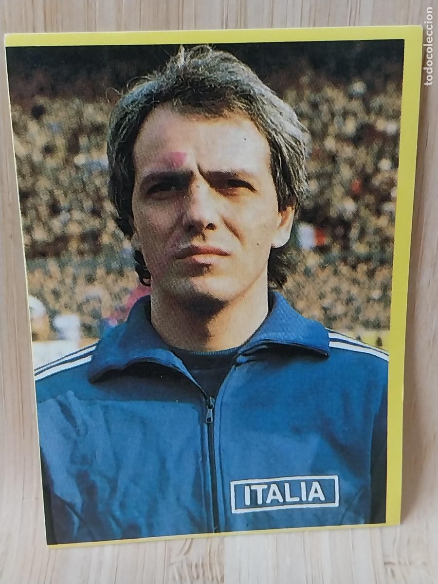 Football Stickers: ROBERTO BETTEGA FUTBOL EN ACCION CROMO PROMO YOGUR DANONE ORIGINAL SIN PEGAR NUNCA