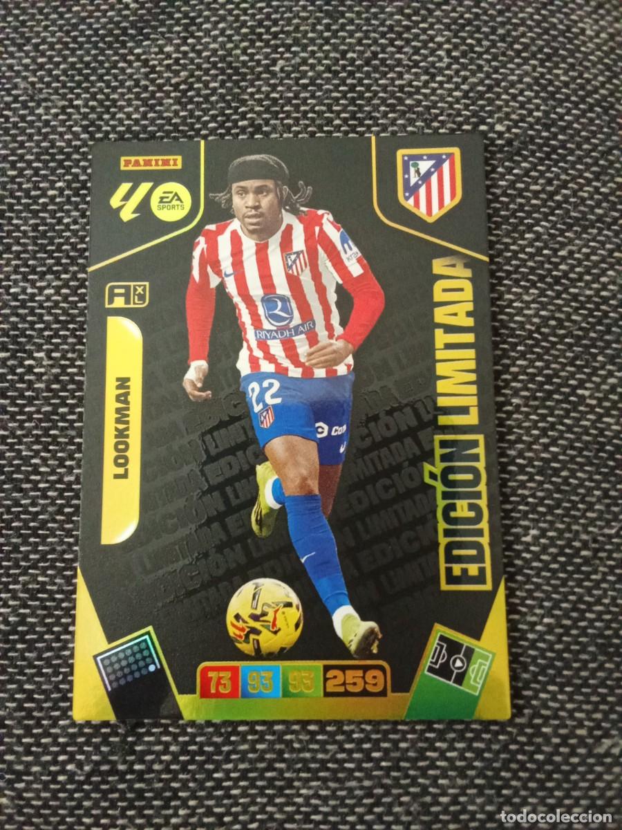 Football Stickers: Lookman edici&oacute;n limitada Atletico de Madrid ADRENALYN 2025-26