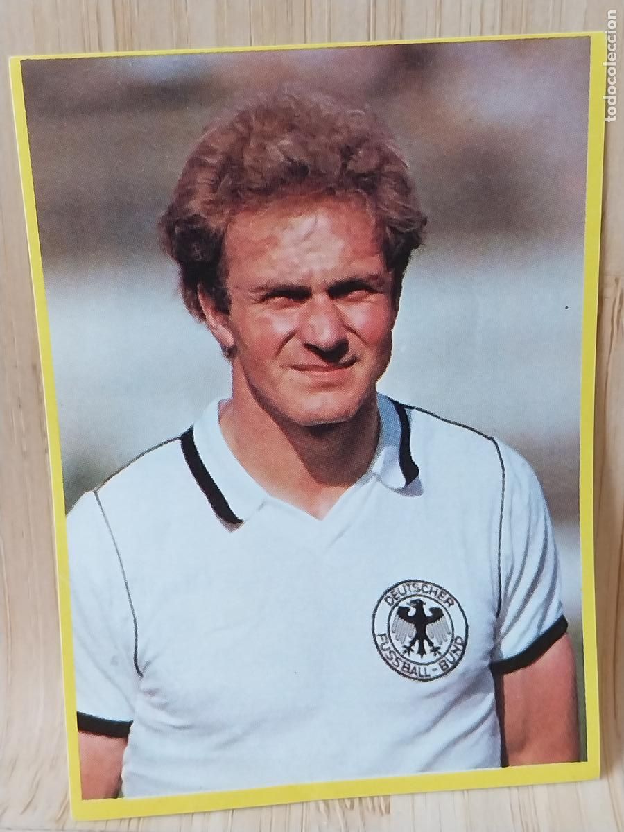 Cromos de F&uacute;tbol: RUMMENIGGE FUTBOL EN ACCION CROMO PROMO YOGUR DANONE ORIGINAL SIN PEGAR NUNCA