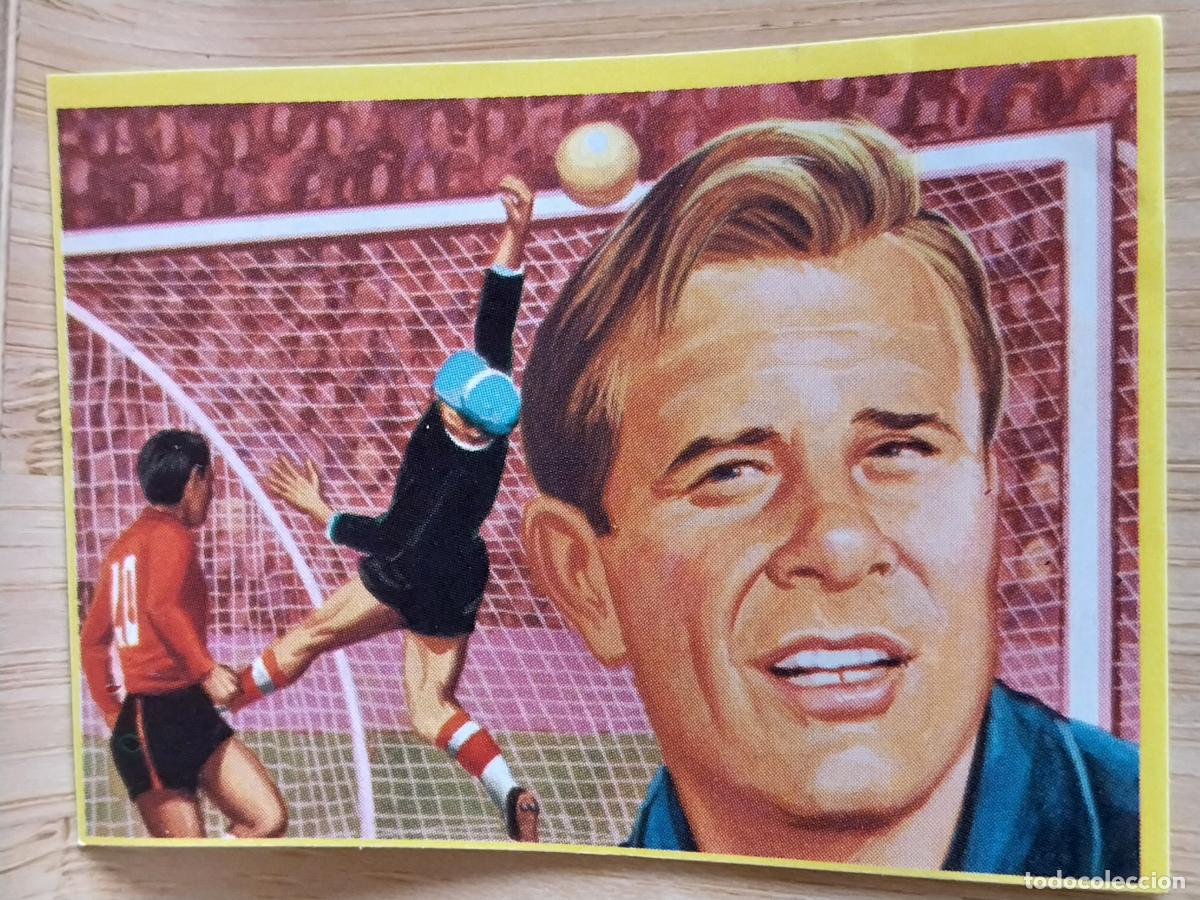 Cromos de F&uacute;tbol: YASHIN FUTBOL EN ACCION CROMO PROMO YOGUR DANONE ORIGINAL SIN PEGAR NUNCA *-ARA&Ntilde;A NEGRA