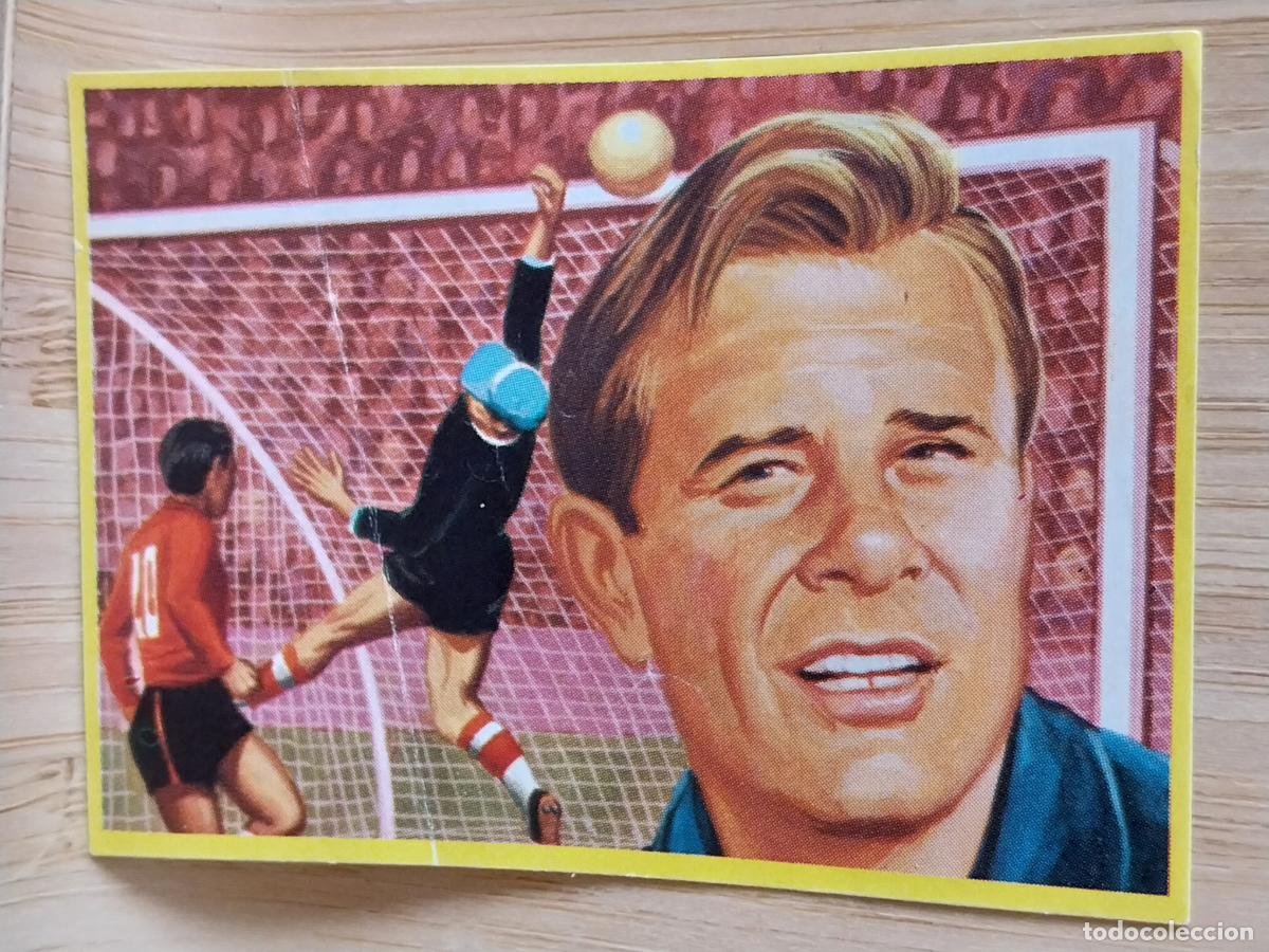 Cromos de F&uacute;tbol: YASHIN FUTBOL EN ACCION CROMO PROMO YOGUR DANONE ORIGINAL SIN PEGAR NUNCA *ARA&Ntilde;A NEGRA