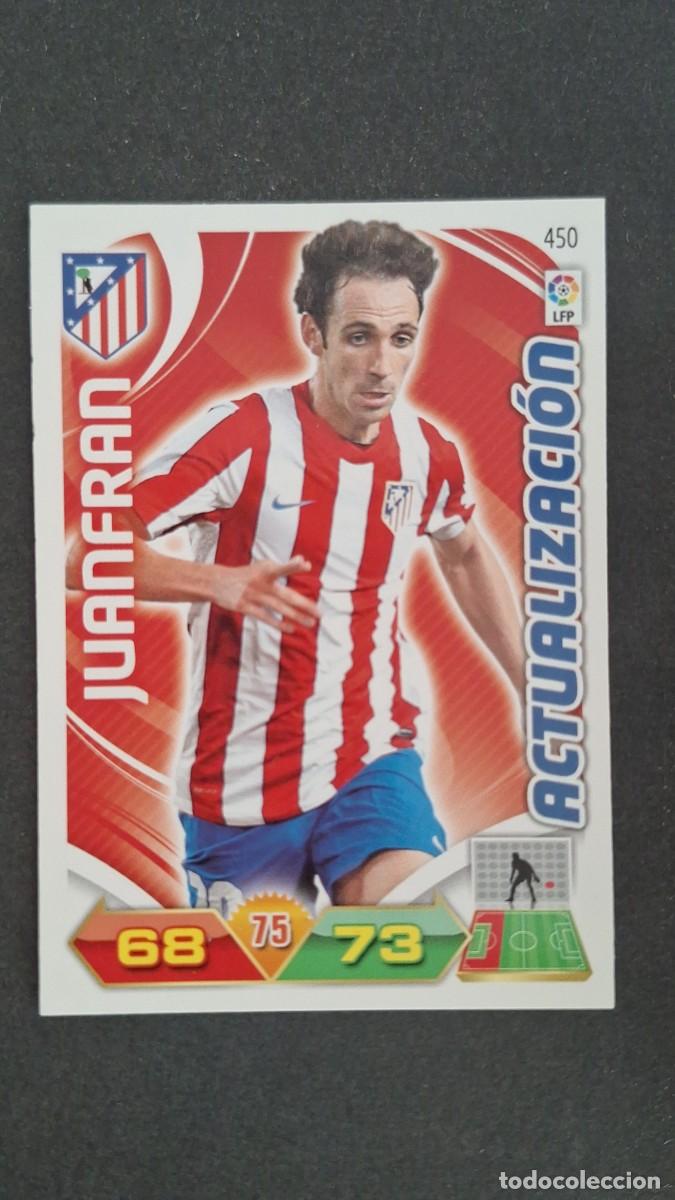 Cromos de F&uacute;tbol: L2 JUANFRAN ATLETICO DE MADRID 450 ACTUALIZACION PANINI ADRENALYN XL LIGA 2011/2012 11 12