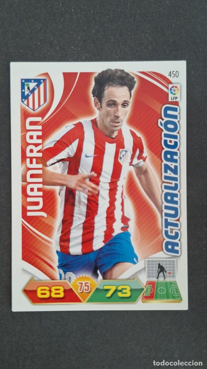 Cromos de F&uacute;tbol: L2 JUANFRAN ATLETICO DE MADRID 450 ACTUALIZACION PANINI ADRENALYN XL LIGA 2011/2012 11 12