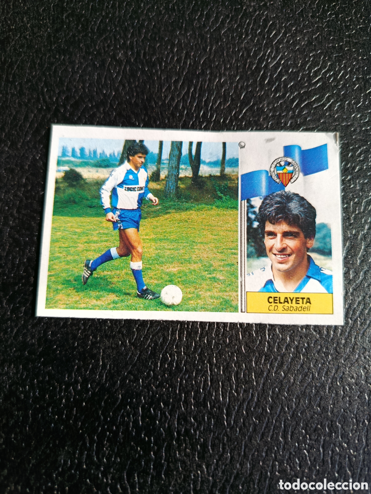 Cromos de F&uacute;tbol: LIGA ESTE VERSI&Oacute;N DIF&Iacute;CIL 86 87 ED. ESTE FICHAJE N 24 CELAYETA SABADELL D.I. DESPEGADO