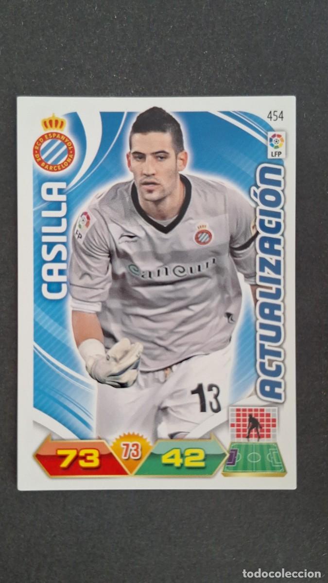 Cromos de F&uacute;tbol: L2 CASILLA R. C. D. ESPA&Ntilde;OL 454 ACTUALIZACION PANINI ADRENALYN XL LIGA 2011/2012 11 12