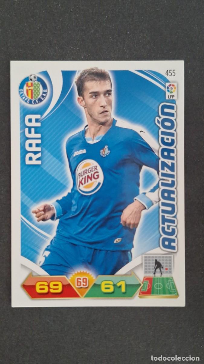 Cromos de F&uacute;tbol: L2 RAFA GETAFE C. F. 455 ACTUALIZACION PANINI ADRENALYN XL LIGA 2011/2012 11 12