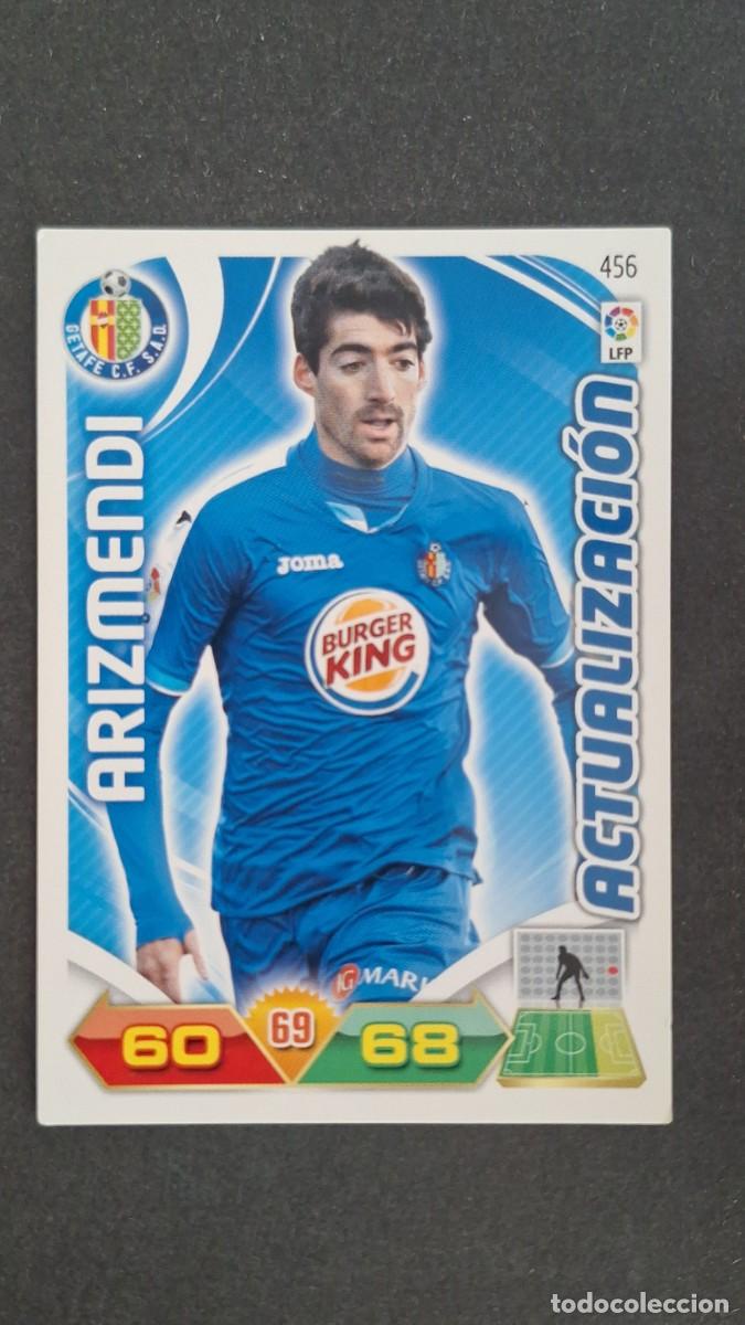 Cromos de F&uacute;tbol: L2 ARIZMENDI GETAFE C. F. 456 ACTUALIZACION PANINI ADRENALYN XL LIGA 2011/2012 11 12