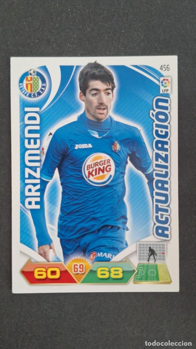 Cromos de F&uacute;tbol: L2 ARIZMENDI GETAFE C. F. 456 ACTUALIZACION PANINI ADRENALYN XL LIGA 2011/2012 11 12