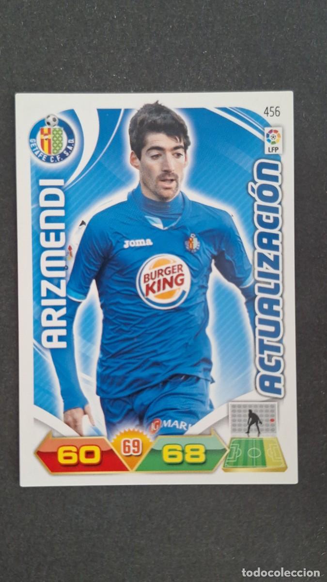 Cromos de F&uacute;tbol: L2 ARIZMENDI GETAFE C. F. 456 ACTUALIZACION PANINI ADRENALYN XL LIGA 2011/2012 11 12