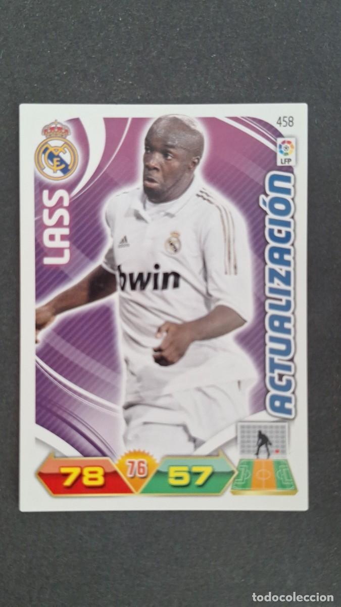 Cromos de F&uacute;tbol: L2 LASS REAL MADRID 458 ACTUALIZACION PANINI ADRENALYN XL LIGA 2011/2012 11 12