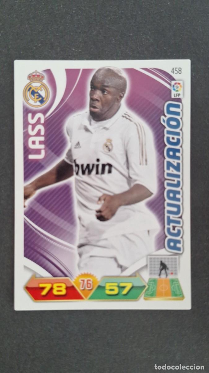 Cromos de F&uacute;tbol: L2 LASS REAL MADRID 458 ACTUALIZACION PANINI ADRENALYN XL LIGA 2011/2012 11 12