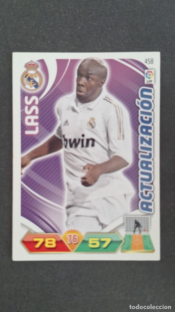 Cromos de F&uacute;tbol: L2 LASS REAL MADRID 458 ACTUALIZACION PANINI ADRENALYN XL LIGA 2011/2012 11 12