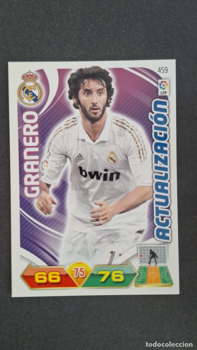 Cromos de F&uacute;tbol: L2 GRANERO REAL MADRID 459 ACTUALIZACION PANINI ADRENALYN XL LIGA 2011/2012 11 12