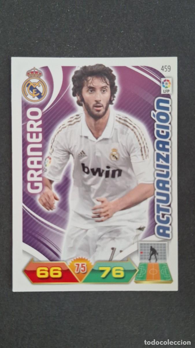 Cromos de F&uacute;tbol: L2 GRANERO REAL MADRID 459 ACTUALIZACION PANINI ADRENALYN XL LIGA 2011/2012 11 12