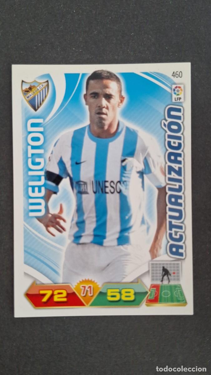 Cromos de F&uacute;tbol: L2 WELIGTON MLAGA C. F. 460 ACTUALIZACION PANINI ADRENALYN XL LIGA 2011/2012 11 12