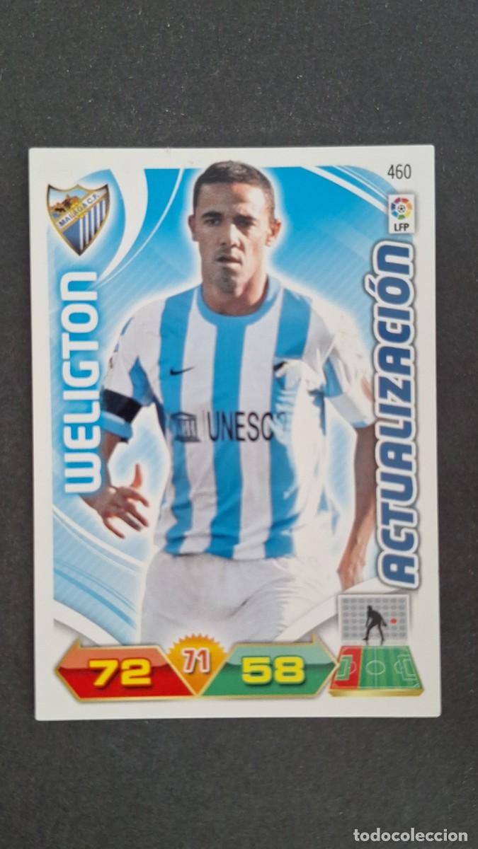 Cromos de F&uacute;tbol: L2 WELIGTON MLAGA C. F. 460 ACTUALIZACION PANINI ADRENALYN XL LIGA 2011/2012 11 12