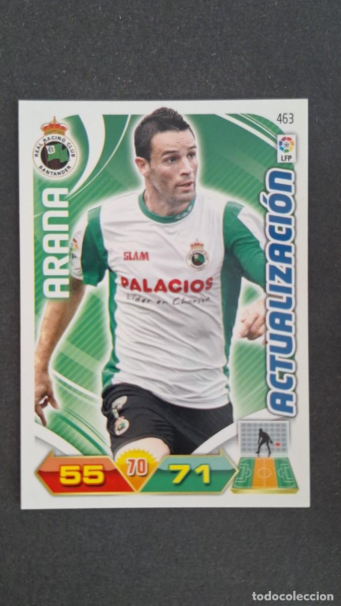 Cromos de F&uacute;tbol: L2 ARANA RACING DE SANTANDER 463 ACTUALIZACION PANINI ADRENALYN XL LIGA 2011/2012 11 12