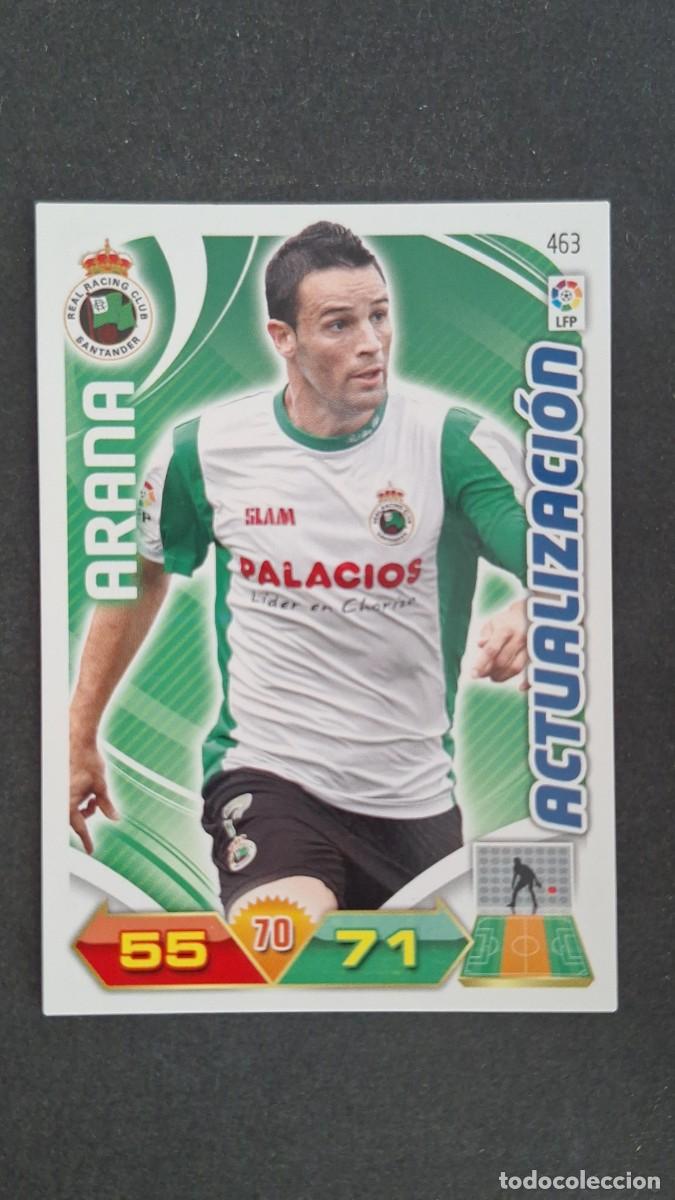 Cromos de F&uacute;tbol: L2 ARANA RACING DE SANTANDER 463 ACTUALIZACION PANINI ADRENALYN XL LIGA 2011/2012 11 12