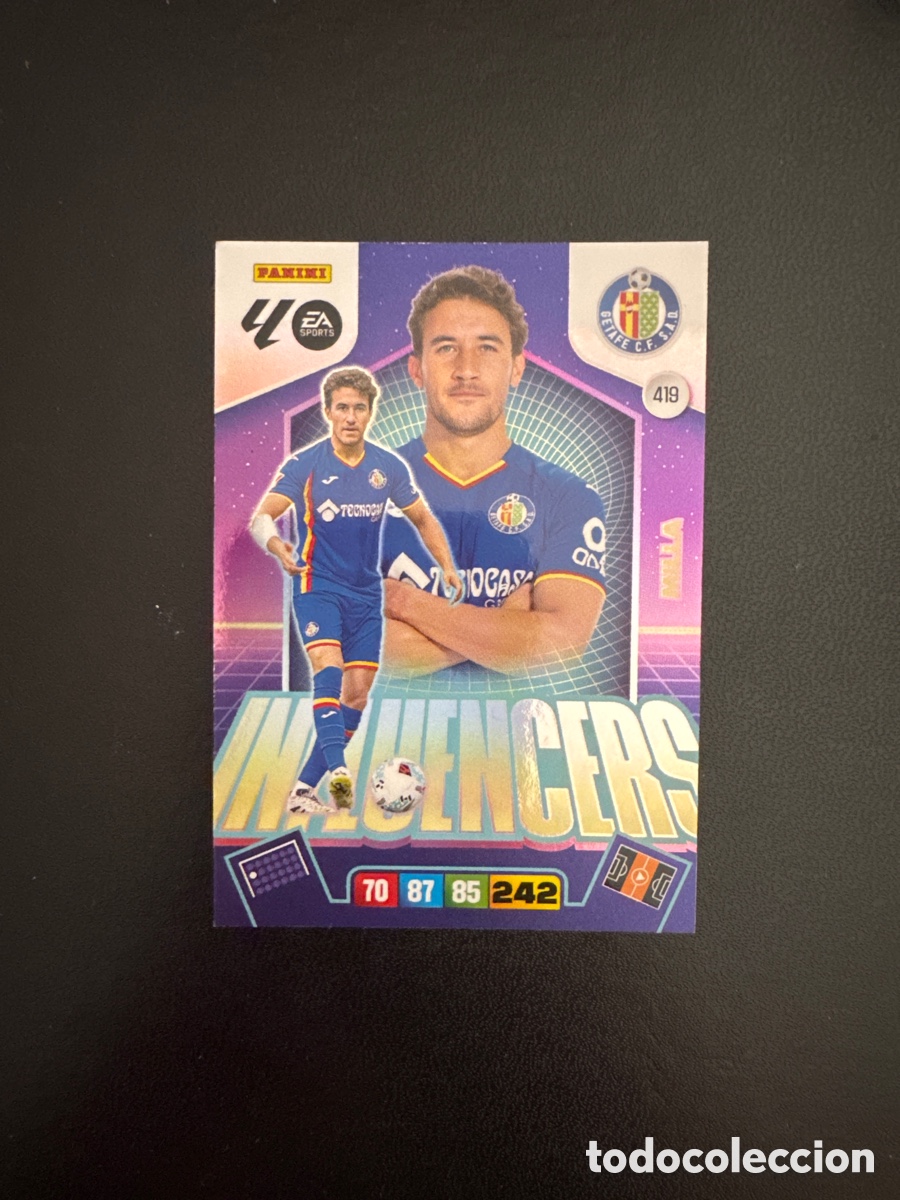 Cromos de F&uacute;tbol: MILLA INFLUENCERS NUMERO 419 ADRENALYN 2025 2026