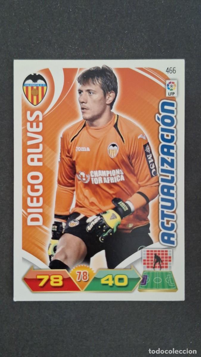 Figurine di Calcio: L2 DIEGO ALVES VALENCIA C. F. 466 ACTUALIZACION PANINI ADRENALYN XL LIGA 2011/2012 11 12