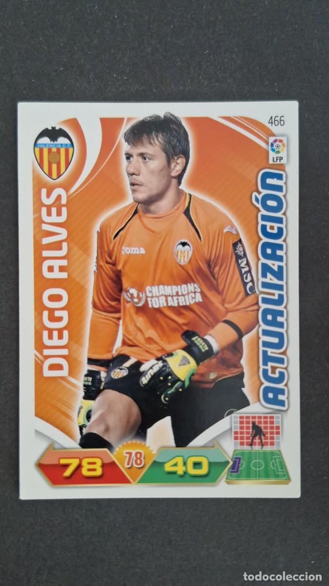 Figurine di Calcio: L2 DIEGO ALVES VALENCIA C. F. 466 ACTUALIZACION PANINI ADRENALYN XL LIGA 2011/2012 11 12
