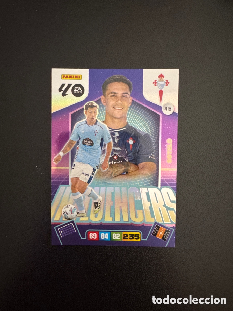 Figurine di Calcio: SOTELO INFLUENCERS NUMERO 416 ADRENALYN 2025 2026