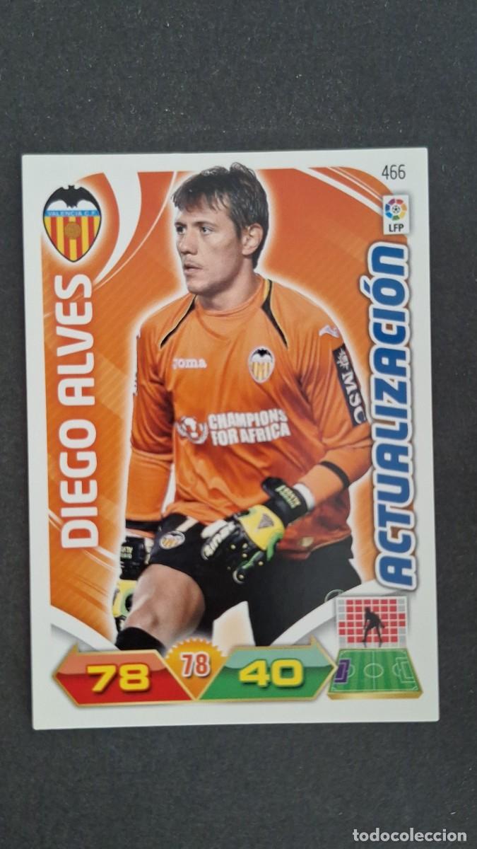 Figurine di Calcio: L2 DIEGO ALVES VALENCIA C. F. 466 ACTUALIZACION PANINI ADRENALYN XL LIGA 2011/2012 11 12