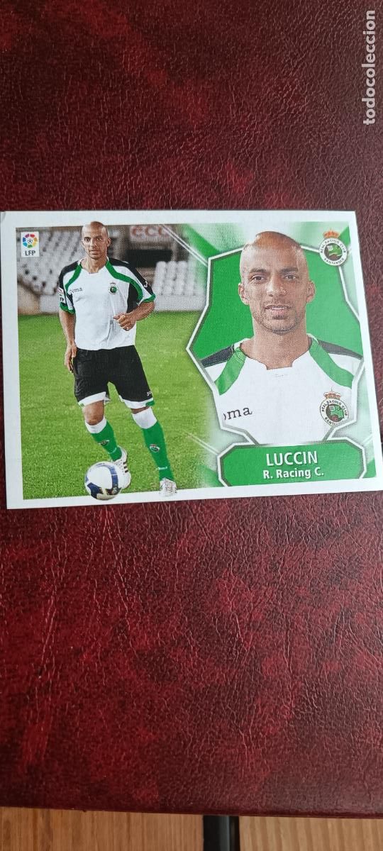 Figurine di Calcio: ED. ESTE 08-09 COLOCA LUCCIN (RACING) SIN PEGAR