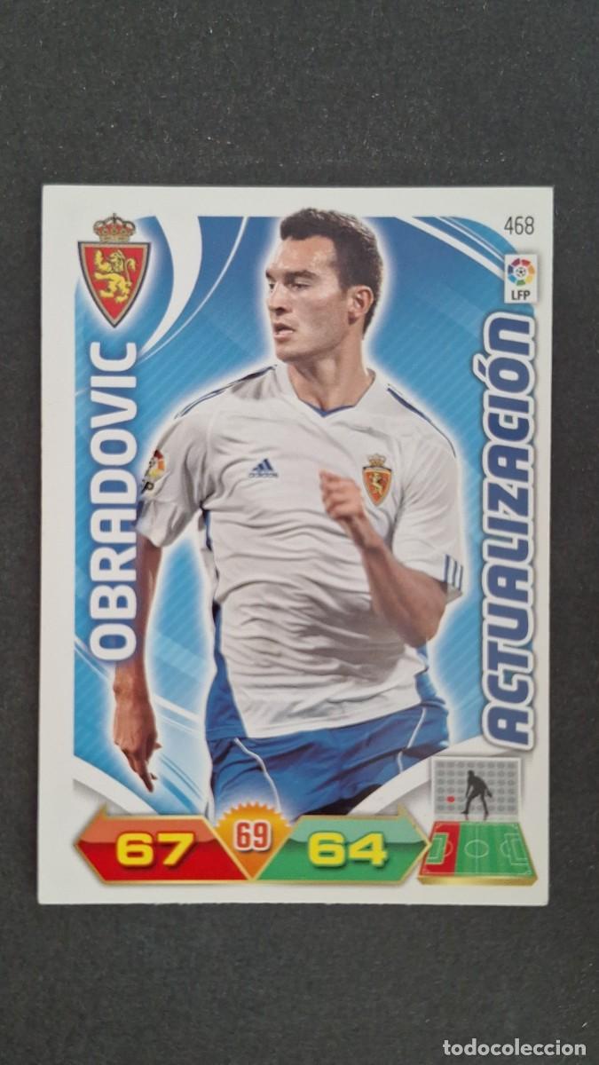 Cromos de F&uacute;tbol: L2 OBRADOVIC REAL ZARAGOZA 468 ACTUALIZACION PANINI ADRENALYN XL LIGA 2011/2012 11 12