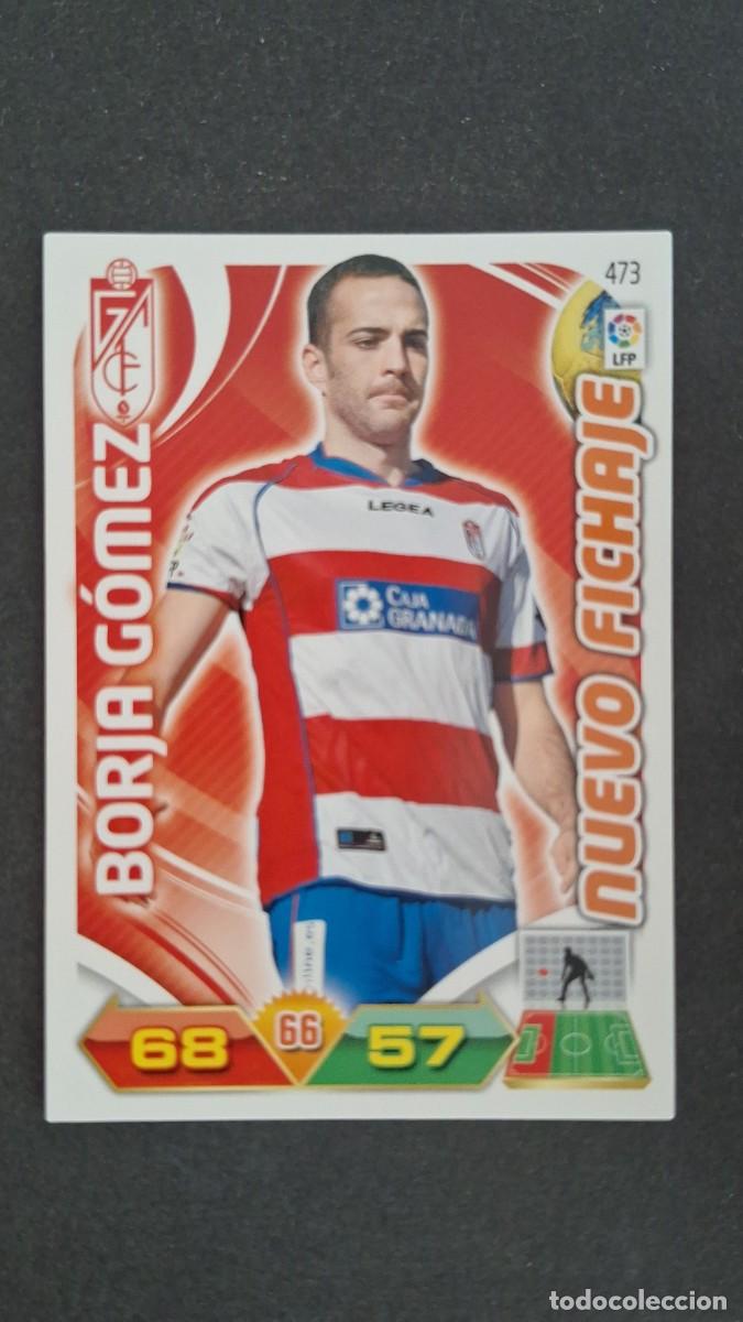 Cromos de F&uacute;tbol: L2 BORJA GOMEZ GRANADA C. F. 473 NUEVO FICHAJE PANINI ADRENALYN XL LIGA 2011/2012 11 12